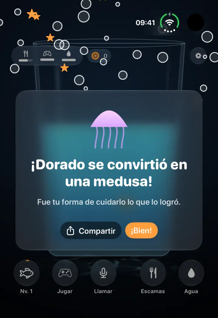 Goldfold en la pantalla cerrada, del tamaño de un iPhone normal.
