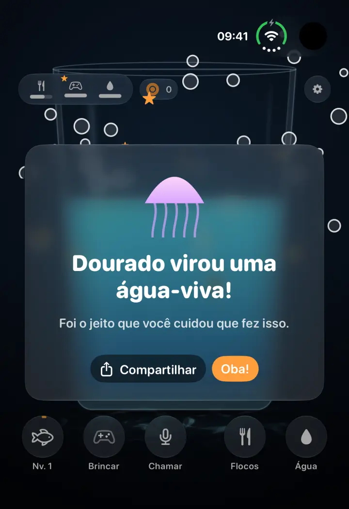 O Goldfold na tela fechada, que tem o tamanho de um iPhone comum.
